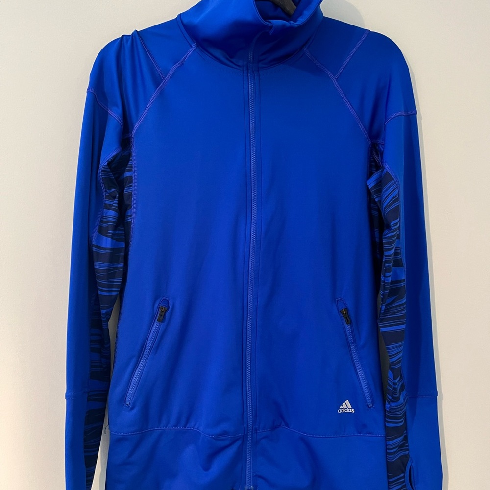 ADIDAS CLIMALITE ZIPPER JACKET ( EUC)